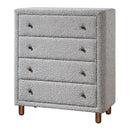 Cleo - Chest - Gray Boucle