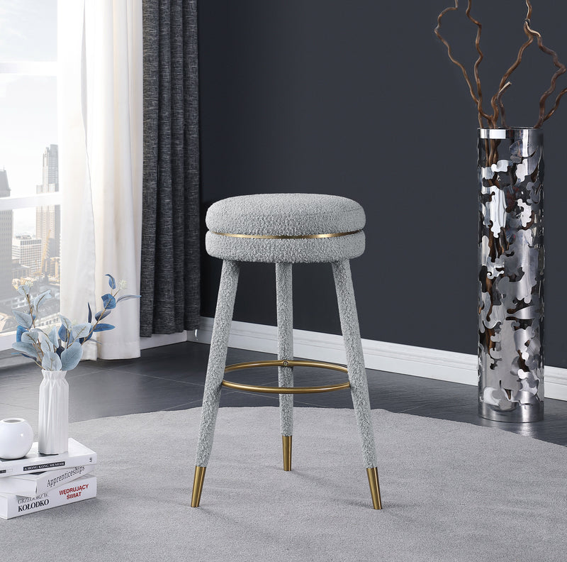 Coral - Bar Stool - Gray