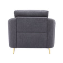 Yuina - Chair - Gray Linen