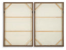 Stormish - Wall Art Set (Set of 2) - Beige / Brown