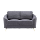 Yuina - Loveseat - Gray Linen