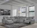 ModMax II - Salt And Pepper - Reclining Sectional