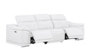 2679 - Power Reclining Sofa, Loveseat & Chair Set In Genuine Leather (5 Recliners)