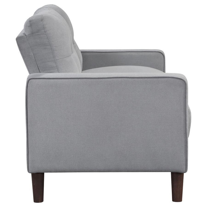 Bowen - Upholstered Track Arm Tufted Sofa Set