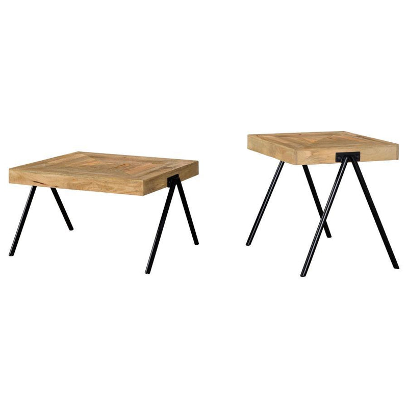 Avery - Solid Mango Coffee Table Set