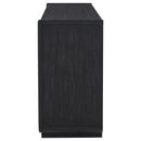 Leandro - 2-Drawer Dining Sideboard Server - Burnished Black