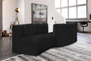 Arc - Boucle Fabric 4 Piece Sofa