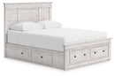 Makidern - Panel Storage Bed
