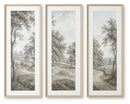 Dixonburg - Wall Art Set (Set of 3) - Taupe / Gray