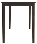 Kimonte - Rectangular Dining Room Table - Dark Brown
