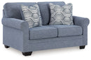 Carissa Manor - Loveseat - Denim