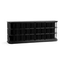 Carson - 4 Door Cabinet - Loft Black