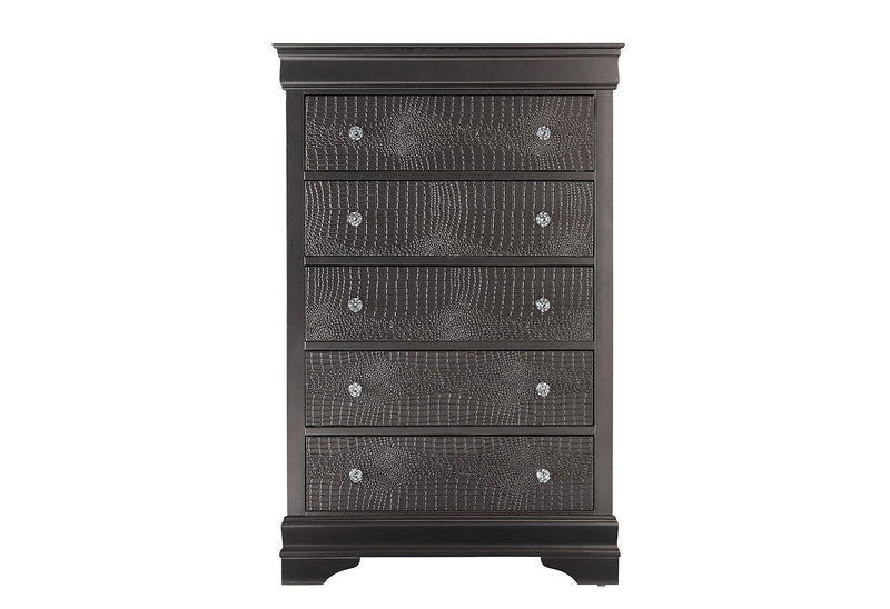 Pompei - Chest - Metallic Gray