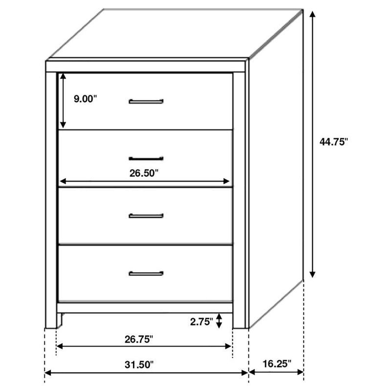 Brantford - 4-Drawer Chest