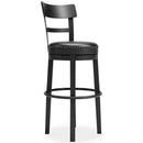Valebeck - Tall Upholstered Swivel Barstool