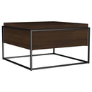 Fulton - Square - Mango Wood Coffee Table - Dark Brown