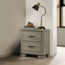 Joanna - Nightstand - Weathered Gray