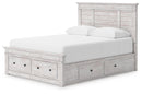 Makidern - Panel Storage Bed