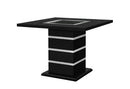 Monaco - Rectangular Bar Table - Black