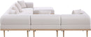 Laguna - 7 Piece Resilient Water Resistant Fabric 142" Upholstered Outdoor Patio Modular Sectional