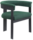 Romeo - Boucle Dining Chair With Black Base (Set of 2)