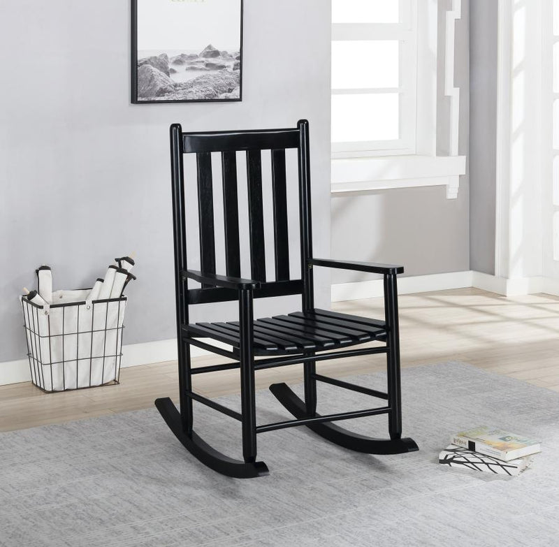 Annie - Slat Back Solid Wood Rocking Chair