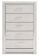 Altyra - Five Drawer Chest - White
