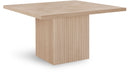 Belinda - Square Oak Veneer Dining Table