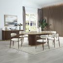 Clayten - Arm Chair (Set of 2) - Brown Oak