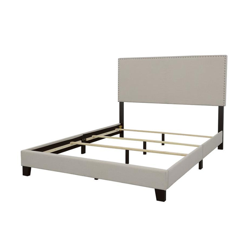 Boyd - Upholstered Bed with Nailhead Trim