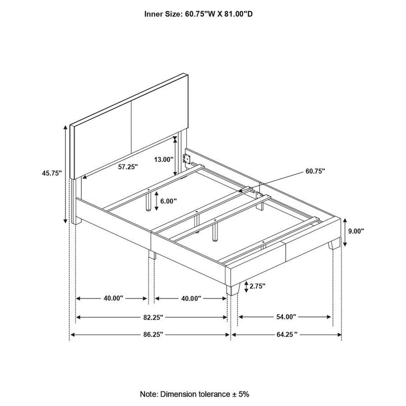 Dorian - Upholstered Bed