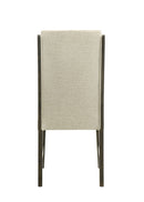Herbert - Side Chair (Set of 2) - Espresso / Beige