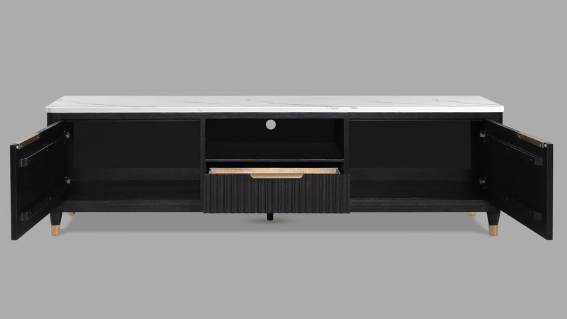 Kara - TV Stand - Black