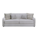 Mahler - Sofa With 4 Pillows - Beige Linen