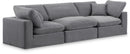 Comfy - Velvet Modular Sofa 3 Seats