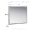 Vessalli - Bedroom Mirror - Gray
