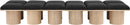 Pavilion - 12 Piece Modular Bench With Natural Base