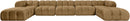 Orin - 7 Piece Modular Sectional (3 Modular Chairs, 2 Corner Chairs & 2 Ottomans)