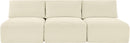 Shaggy - 3 Seat Modular Armless Sofa