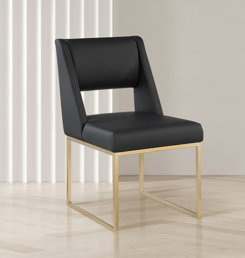 Jayce - Dining Chair Set, Gold Base