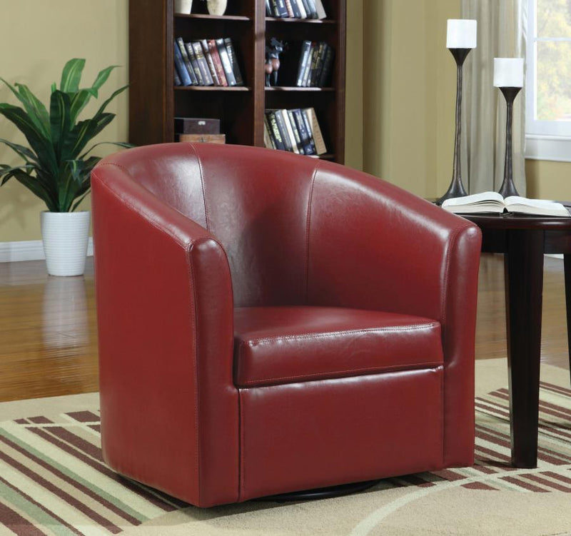 Turner - Upholstered Barrel Back Swivel Chair