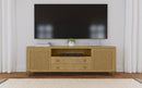 Arini - Rattan Cane 2-Door TV Stand Media Console