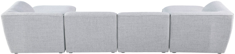 Miramar - Modular Sectional 6 Piece - Gray - Fabric