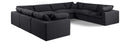 Comfy - 8 Piece Linen Modular Sectional