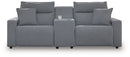 ModMax II - Salt And Pepper - Reclining Sectional