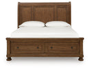 Zackaryn - Sleigh Storage Bed