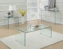 Ripley - Bent Glass Coffee And End Table Set