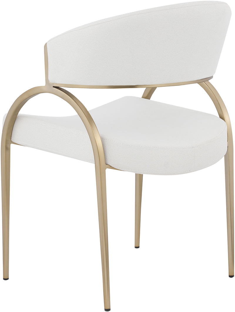 Privet - Dining Chair (Set of 2) - Cream - Fabric