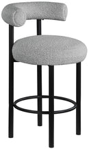 Bordeaux - Stool With Black Legs (Set of 2)