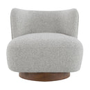 Lisa - Accent Chair - Gray Tweed